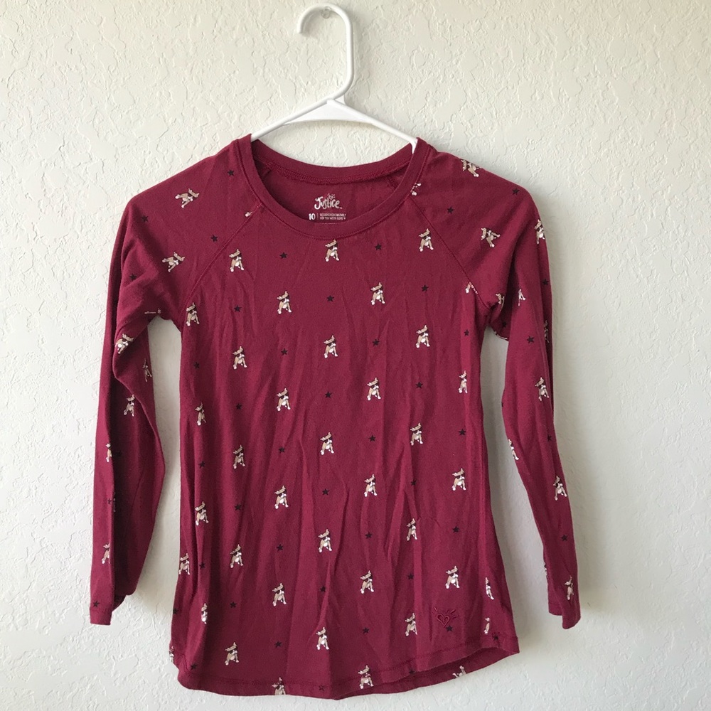 Justice Girls long sleeve shirt